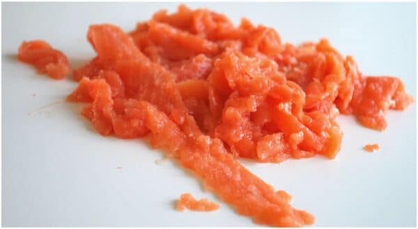 Salmon Scrape Meat