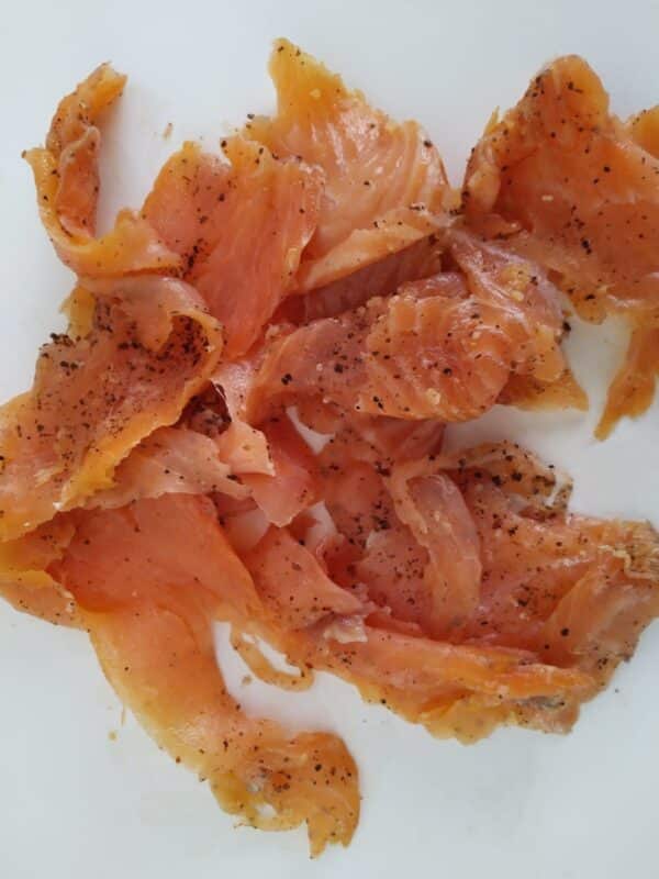Gravad Salmon trimmings