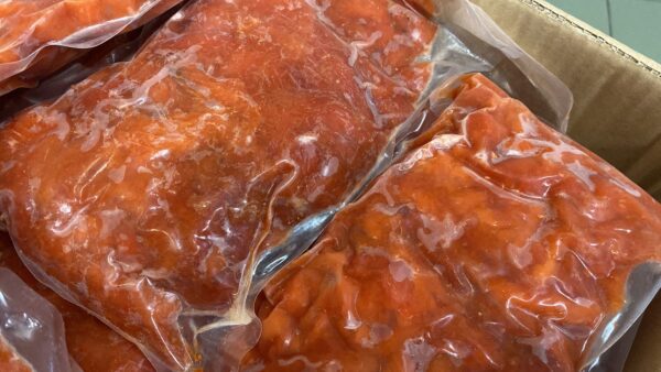 Smoked Sockey Salmon red trim